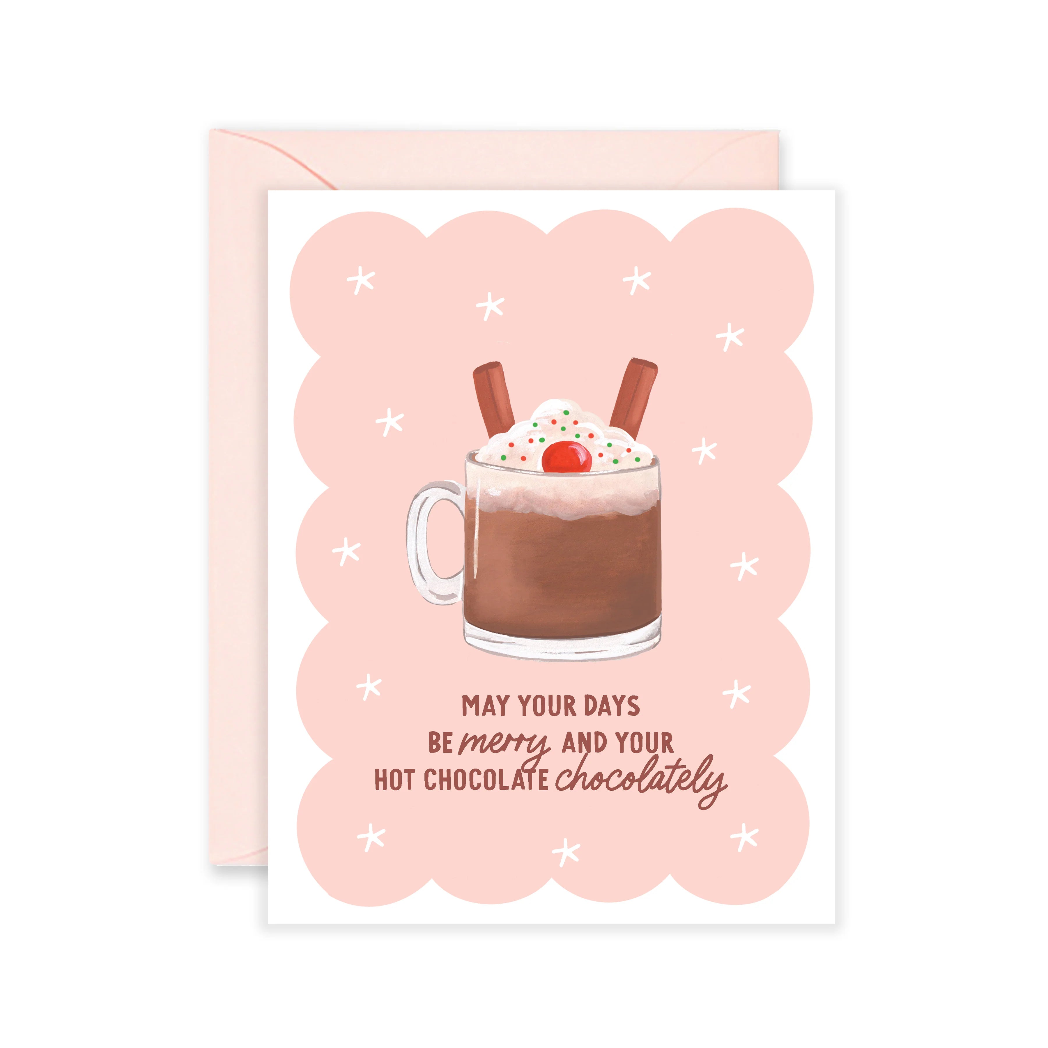 Hot Chocolate Christmas Card