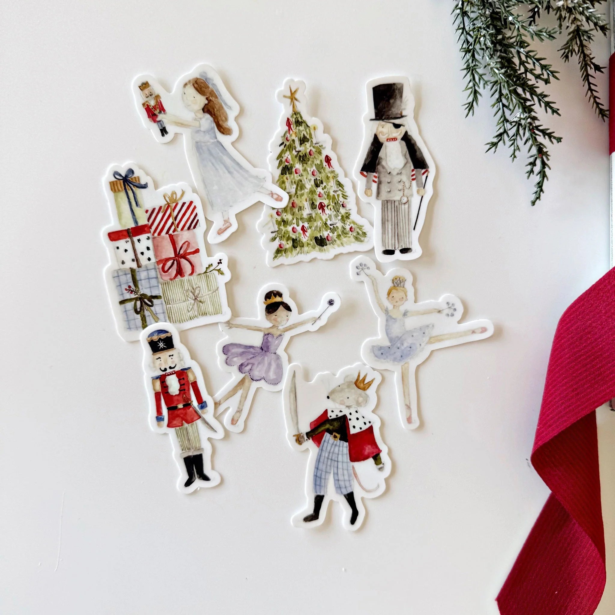 Nutcracker Tree Sticker