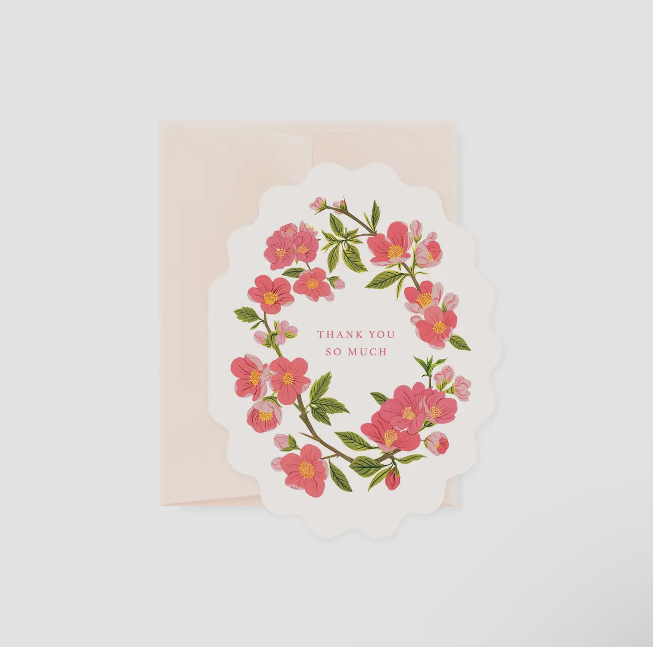 Floral Thank You Card