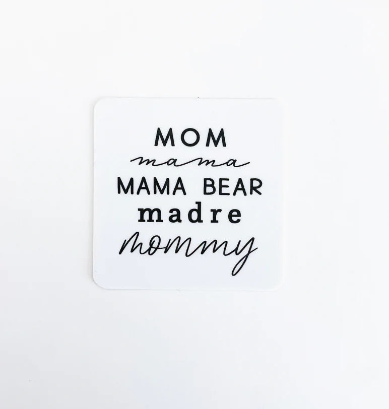Mom, Mama Sticker