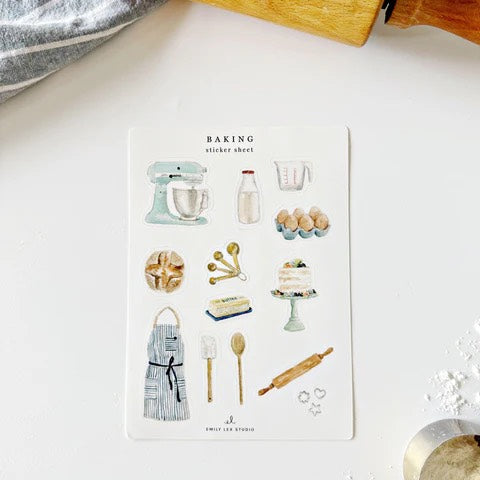 Baking Sticker Sheets