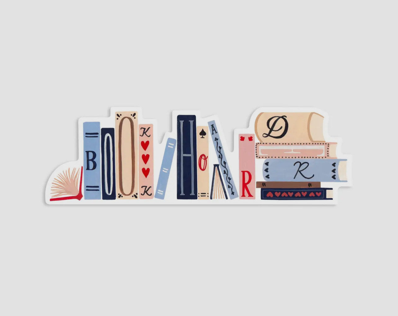 Book Hoarder Sticker